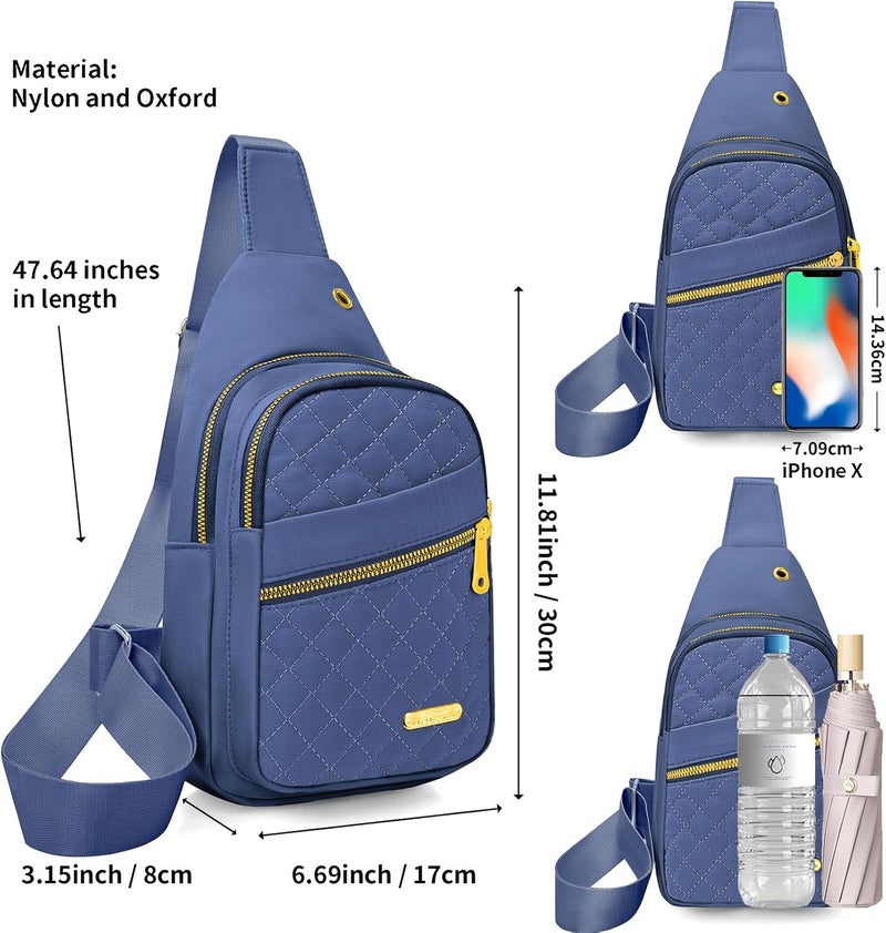 Aisijimo Store Small Sling Bag For Women Men Casual Crossbody Sling Backpack | Small, Casual, Crossbody, Small, Casual, Crossbody - Image 2